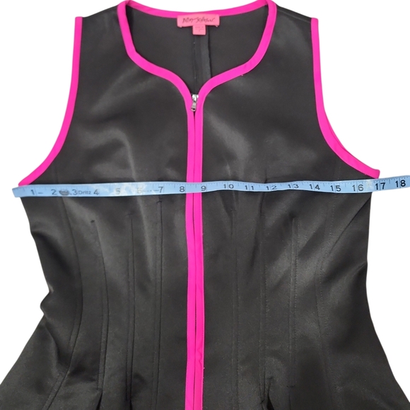 Betsey Johnson Sleeveless Black A Line Dress .8 - Picture 11 of 14